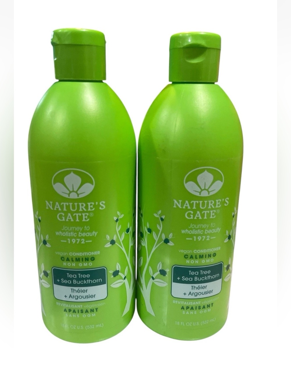2 Nature's Gate Calming Tea Tree Conditioners